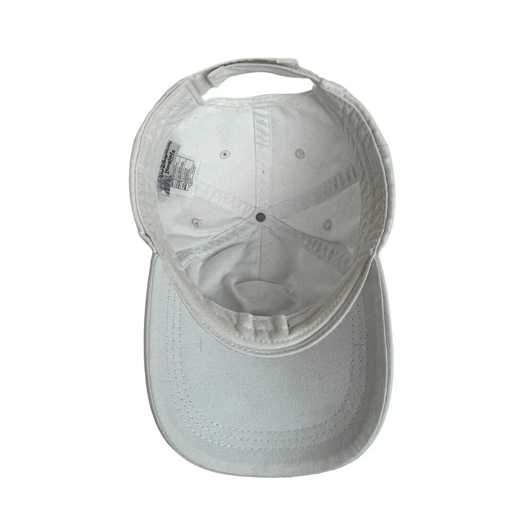 VTG 2010 Disney Parks White Adjustable Hat Adult Baseball Cap